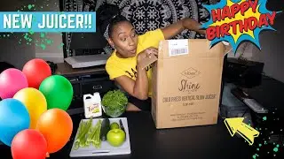 Unboxing & Juicing in my NEW JUICER!