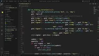 Create a Live Trend Following Algorithmic Trading  Bot for Gold