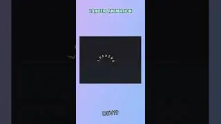 Loader Animation using HTML CSS |  