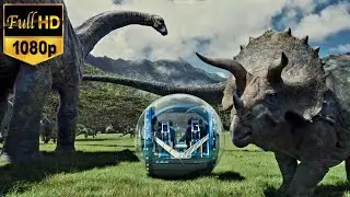 Jurassic world (2015) - Gyrosphere scene [HD 1080p]