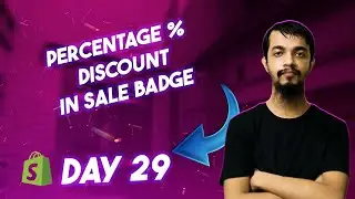 How to Show Percentage Discount 👉 Replace Sale Badge for Shopify Dawn Theme