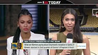 When you realize ON AIR that your sister stole your watch 🙄 😂 | NBA Today