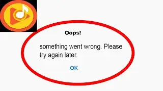 Fix Music Player App Oops Something Went Wrong Error | Fix Music Player something went wrong error