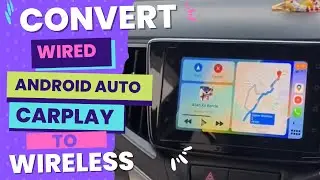 Convert Wired Android Auto and CarPlay to Wireless with Ottocast U2-X PRO 2 IN 1 Adapter