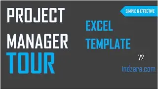 Project Manager Excel Template v2 - Tour