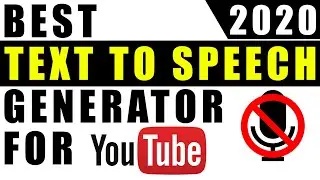 Best Text to Speech Generator for YouTube Videos (REAL VOICE) **NOVEMBER 2020**