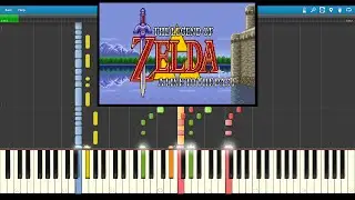 Zelda A Link to the Past -  Overworld Theme Synthesia