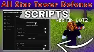 All Star Tower Defense Scripts 😘 All Star Tower Defense Hack GUI!