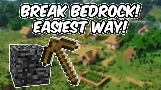 How to Destroy Bedrock in Minecraft Bedrock Edition (Destroy Bedrock 1.16.4)