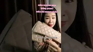 sesuaikan gaya hidup dengan kemampuan kalian | lokal brand old money style bag