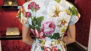 Новая коллекция Dolce&Gabbana // Летний женский лук для круиза или прогулки по городу
