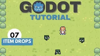 Top Down Survival Shooter In Godot | Part 7 - Item Drops