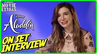 ALADDIN | Nasim Pedrad Dalia On-set Interview