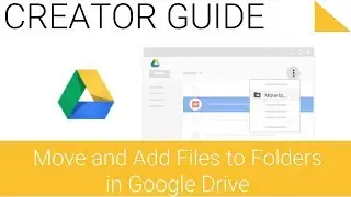 Move and Add Files to Folders in Google Drive on the Web - 4.2 - Getting Started with Google Drive