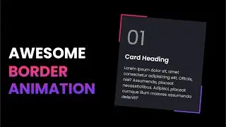 Awesome Css Border Animation