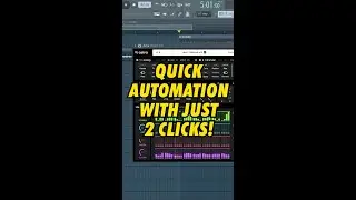 FL 21 SECRET BUTTON FOR FASTER AUTOMATION😮 #FLSTUDIO #SHORTS