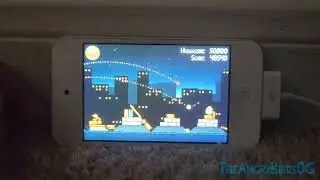 Angry Birds Classic Free (v1.4.0) On My iPod Touch 4G
