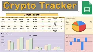 Build an Interactive Crypto Tracker in Google Sheets! (Step by Step!)