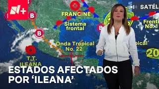 Tormenta tropical Ileana se acerca a México - Las Noticias