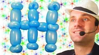 Буквы из шаров шдм Ж ★ letters from balloons