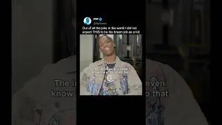 No way this was Travis Scott’s dream job as a kid 😭
