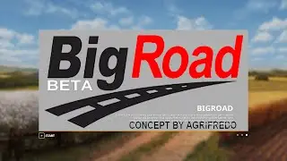 FS19 Big Road Map Fly Thru