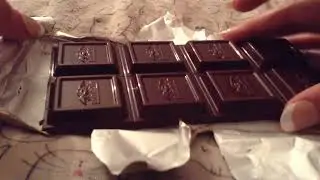 ASMR ~Noodle~ Chocolate Tapping on Packaging and Bar