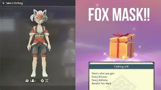 How to Unlock the AMAZING Growlithe Kitsune Kimono Outfit and Fox Mask in Pokémon Legends Arceus!!