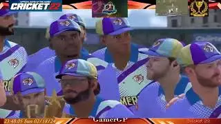 GamerGP Wnning Moments - Final : INDIA Vs GAMERGP - GAMERGP Won By 159 Runs : 18th February 2024