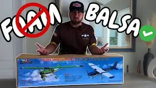 Foam is DONE! A PNP Balsa Cessna 182 - Part 1 UNBOXING