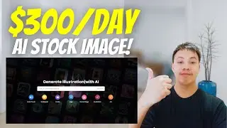 How to Make Money using AI Stock Image