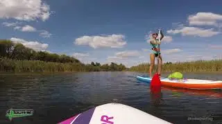 Сплав на SUP по реке Рось