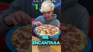 A mi HERMANO le ENCANTA la PIZZA CONSIGO que la ODIE!!!