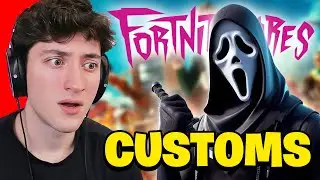 🔴LIVE - Fortnitemares Customs (V-Bucks Prize)