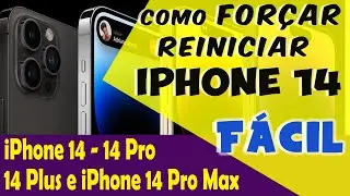 Como REINICIAR o iPhone 14 - Forçar Reiniciar iphone 14, 14 Pro, 14 Plus e iPhone 14 Pro Max