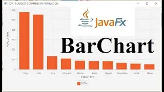 JavaFX Tutorial 18 - BarChart Java GUI