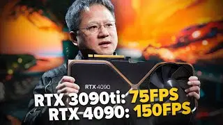 Новая RTX 4090 уничтожила RTX 3090ti и RX 6950XT. Новая мечта все ПК геймеров от Nvidia!