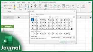 How to Insert Symbol in Excel 2024