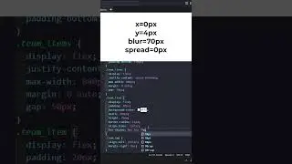 Как перенести тень из Figma в CSS, пишем свойство box-shadow вручную #shorts