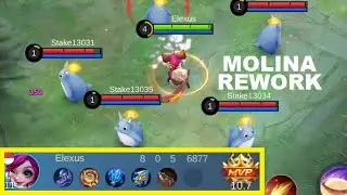 Revamped Nana Gameplay (Molina Revamp / Rework) Instant Transform Skill 2 Easy Combo Legendary Build