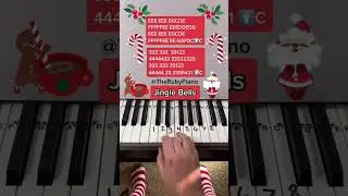 🔔🎄 Learn How To Play Jingle Bells on Piano in 10 Seconds 