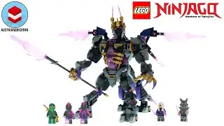 LEGO Ninjago 71772 The Crystal King Speed Build