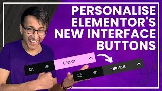 Personalise Elementors NEW Interface Button Color/Colour - Wordpress Elementor Code Snippet