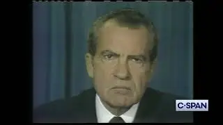 President Nixon Announces Resignation