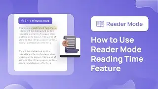 How to Enable, Use & Customize Reader Mode Reading Time