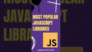 4 Best Most Popular JavaScript Libraries | Jquery | React.js | D3.js | Glimmer.js
