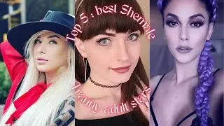 Top 5 Best Shemale & Hottest Tranny Adult Stars