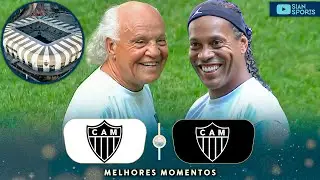 AOS 43 ANOS RONALDINHO VOLTOU AO ATLÉTICO E IMPRESSIONOU A TODOS NA INAUGURAÇÃO DA ARENA DO GALO