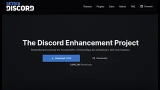 BetterDiscord Linux Надстройка с плагинами и темами.