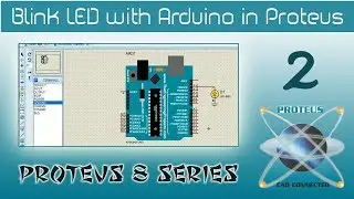 Blink LED with Arduino in Proteus Simulator